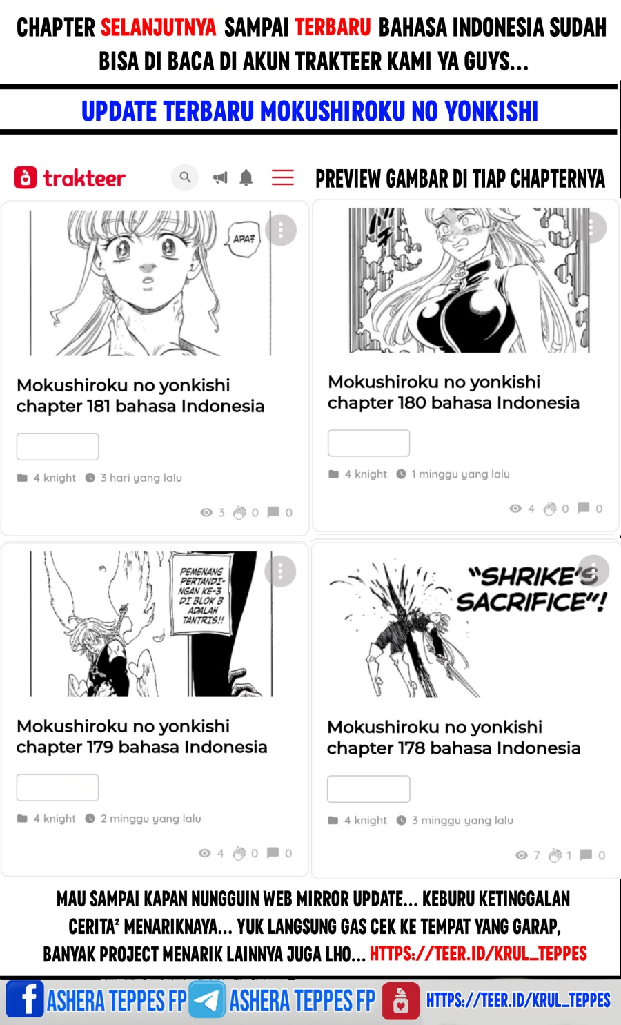 Mokushiroku No Yonkishi Chapter 176 Halaman 23
