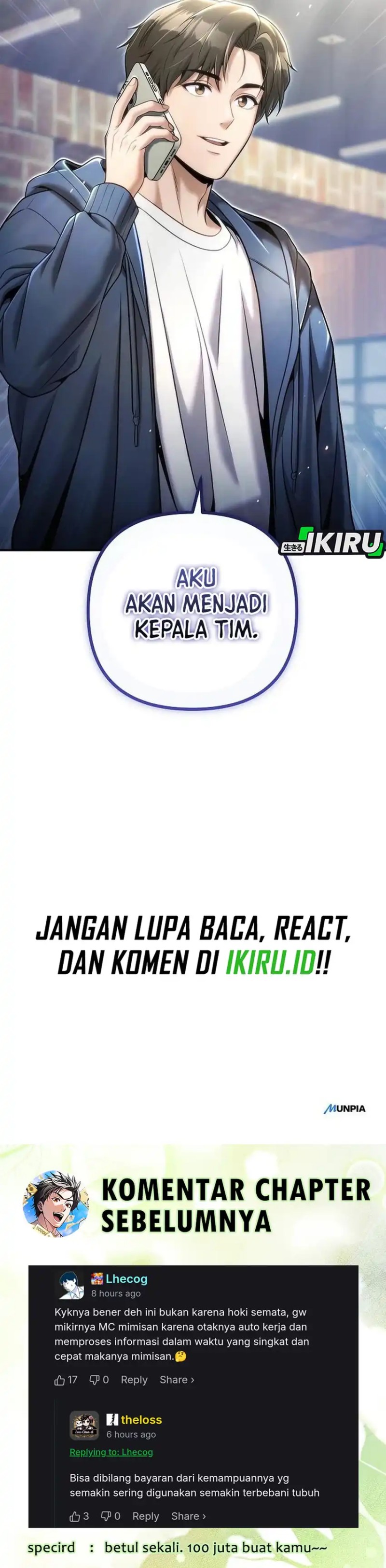 Money Keeps Piling Up No Matter How Much I Spend Chapter 9 Halaman 57