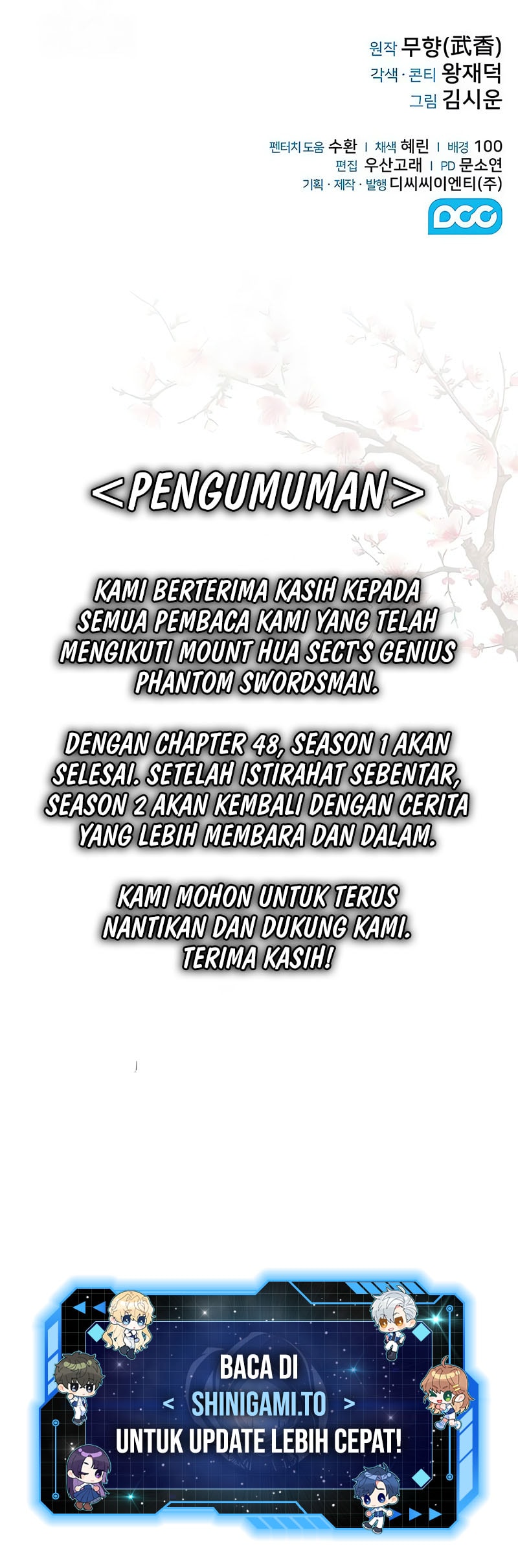 Mount Hua Sects Genius Phantom Swordsman Chapter 48 Halaman 16