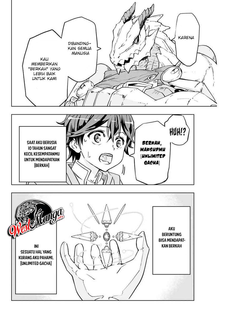 My Gift Lvl 9999 Unlimited Gacha Chapter 1 Halaman 14