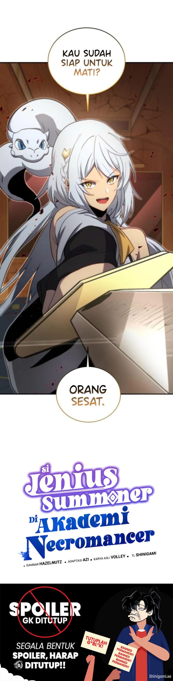 Necromancer Academys Genius Summoner Chapter 170 Halaman 17