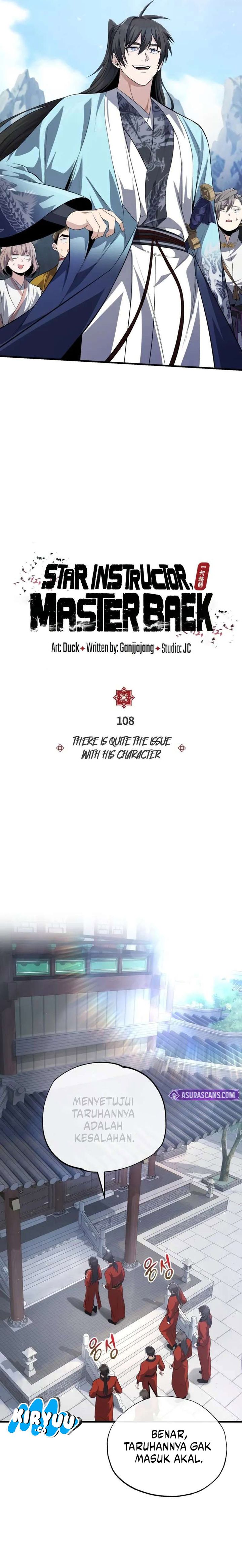 Number One Star Instructor Master Baek Chapter 108 Halaman 9
