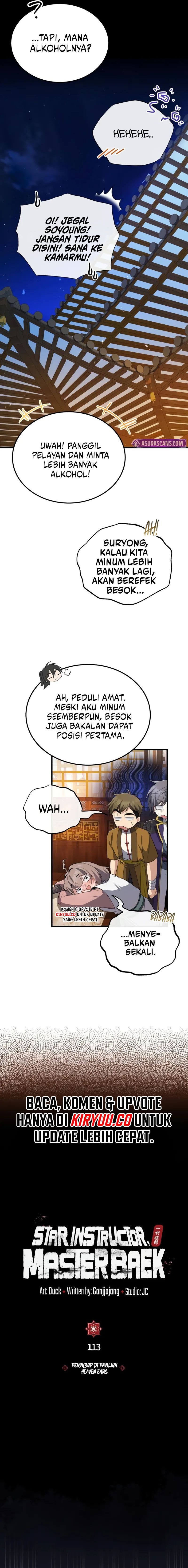 Number One Star Instructor Master Baek Chapter 113 Halaman 6