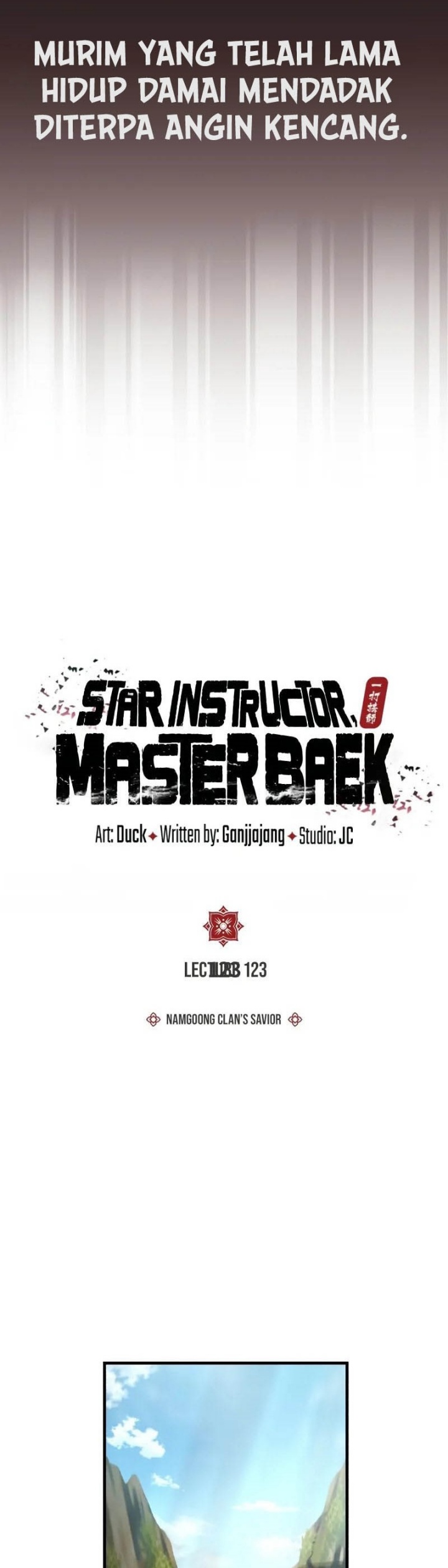 Number One Star Instructor Master Baek Chapter 123 Halaman 14
