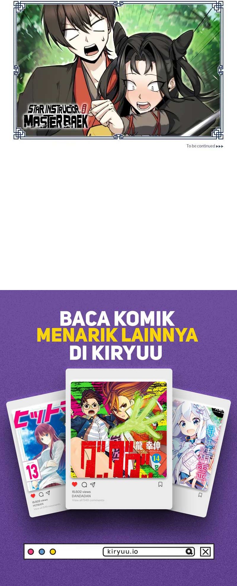 Number One Star Instructor Master Baek Chapter 134 Halaman 31