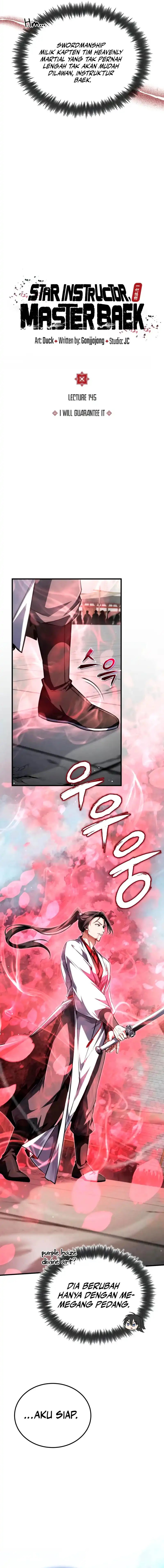 Number One Star Instructor Master Baek Chapter 145 Halaman 8