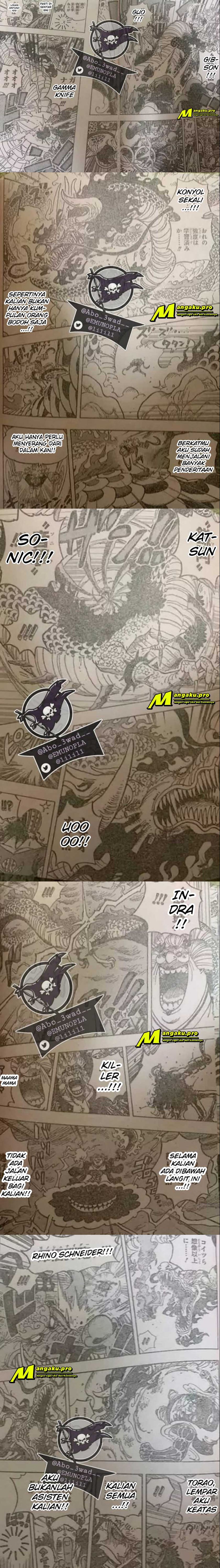 One Piece Chapter 1002 Halaman 3