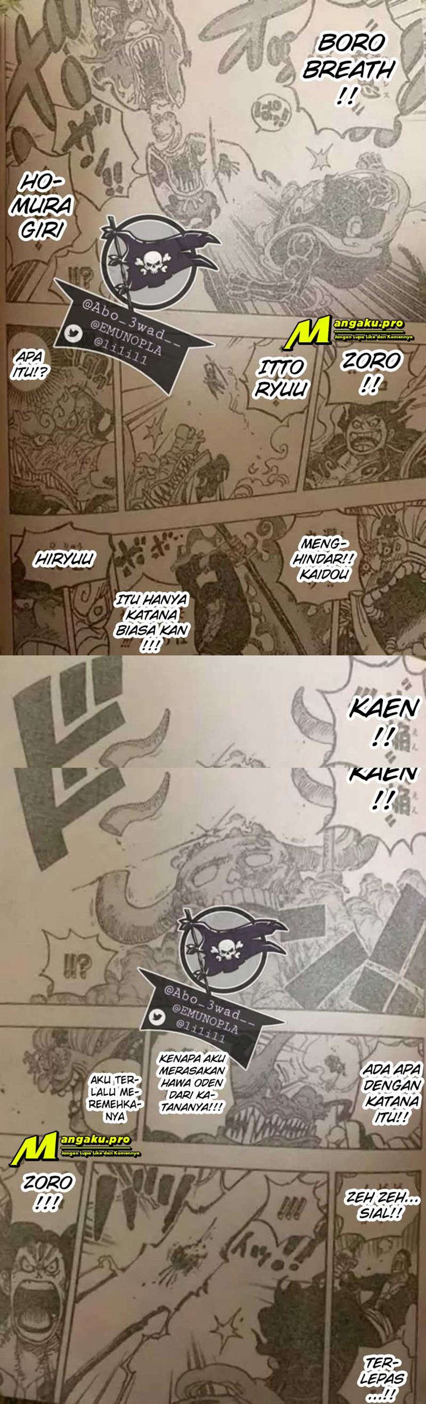 One Piece Chapter 1002 Halaman 4