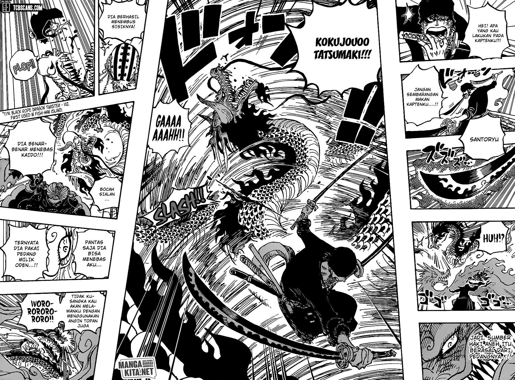 One Piece Chapter 1003 Halaman 9