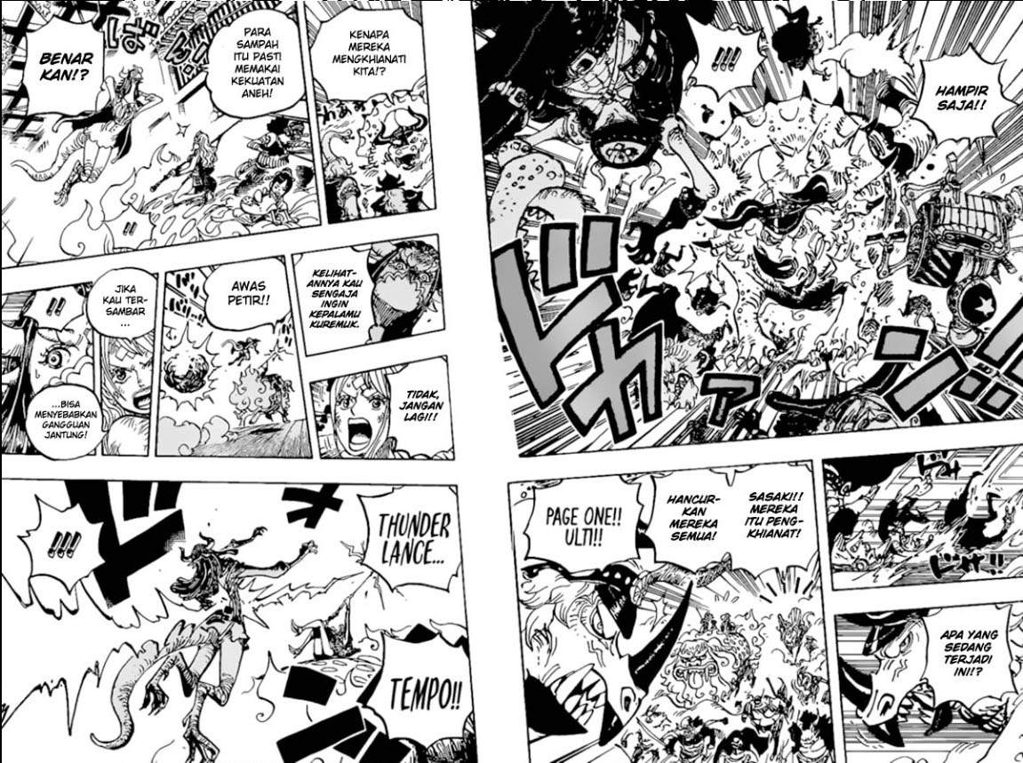 One Piece Chapter 1004 Halaman 3