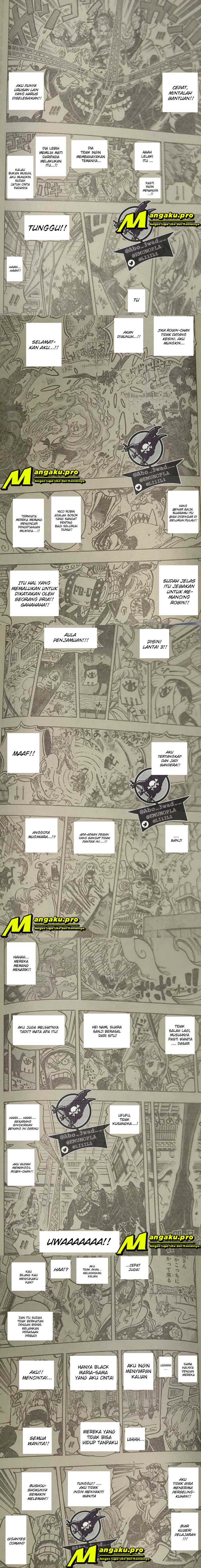One Piece Chapter 1005 Halaman 2