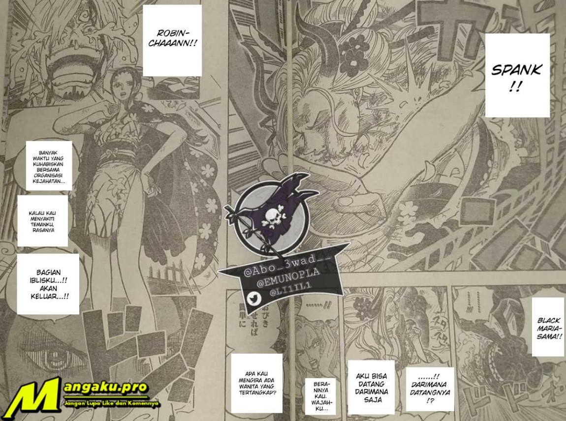 One Piece Chapter 1005 Halaman 3