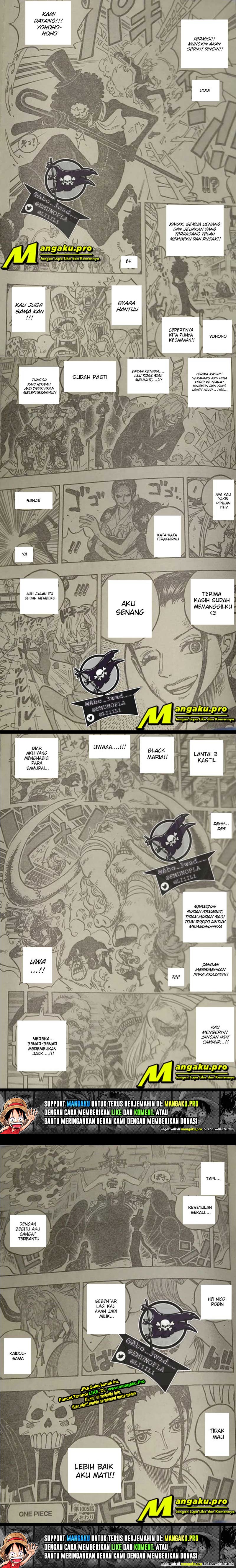 One Piece Chapter 1005 Halaman 4