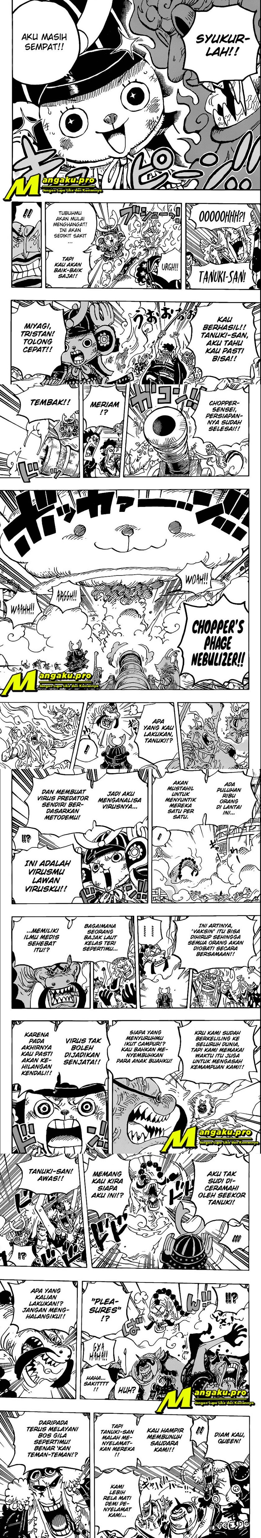 One Piece Chapter 1007 Halaman 3