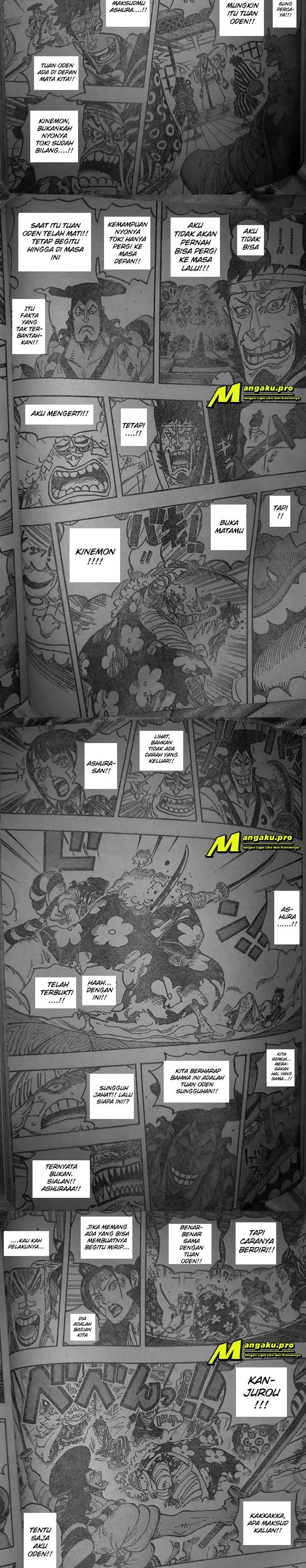 One Piece Chapter 1008 Halaman 2