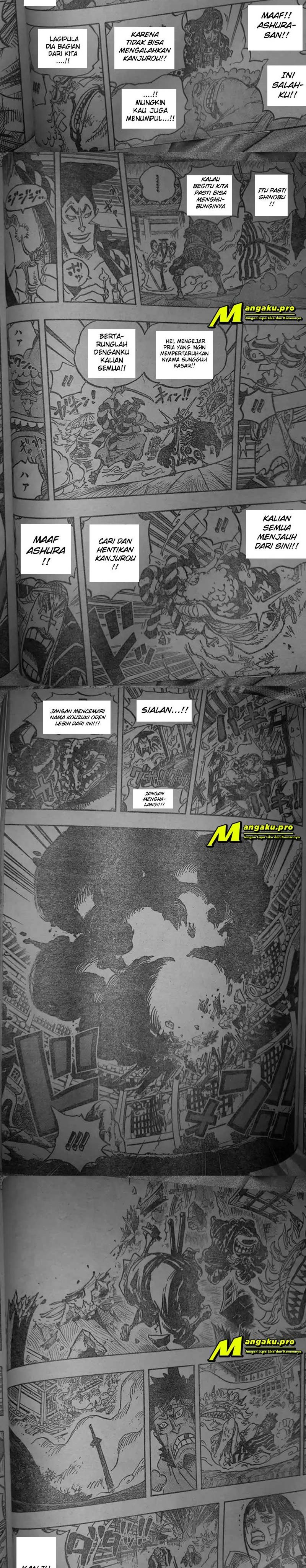 One Piece Chapter 1008 Halaman 3