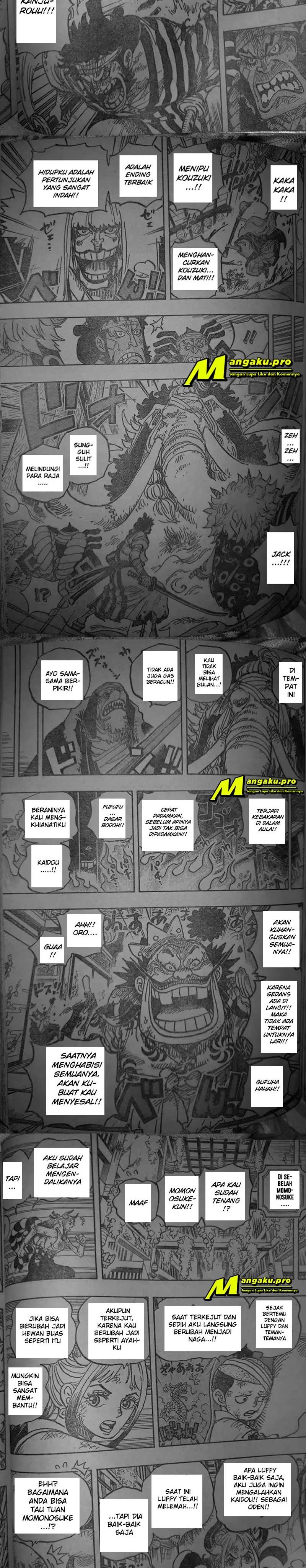 One Piece Chapter 1008 Halaman 4