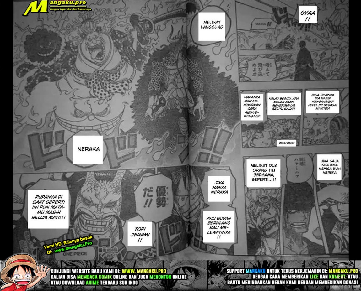 One Piece Chapter 1008 Halaman 6