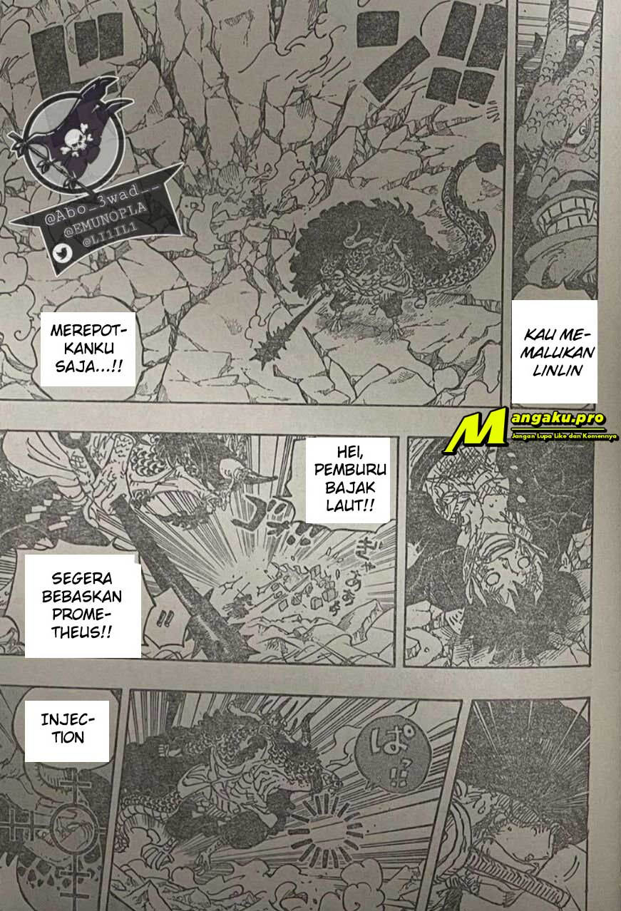 One Piece Chapter 1010 Halaman 3