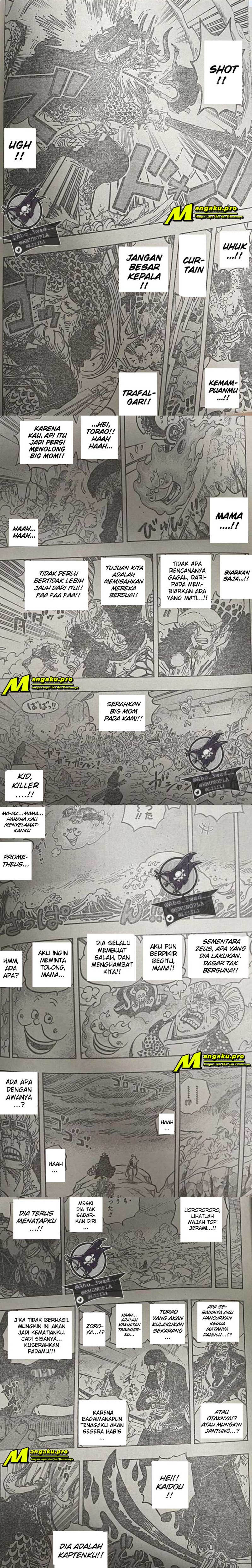 One Piece Chapter 1010 Halaman 4