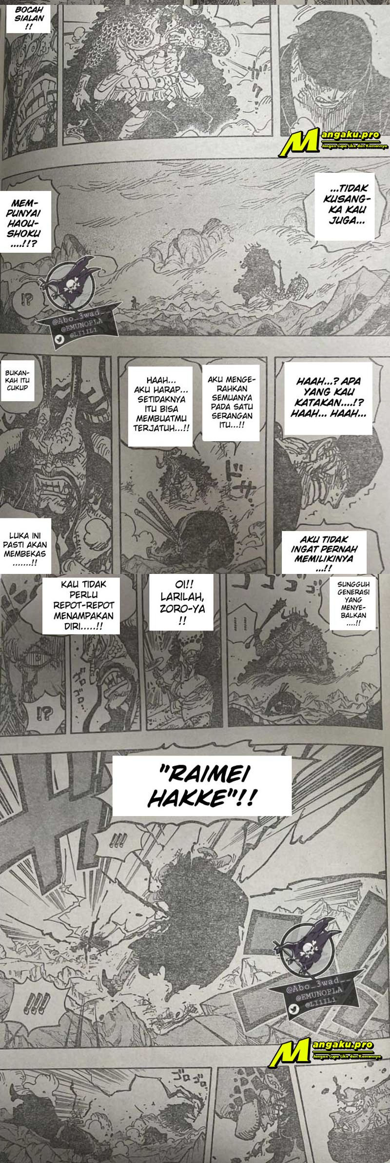 One Piece Chapter 1010 Halaman 6