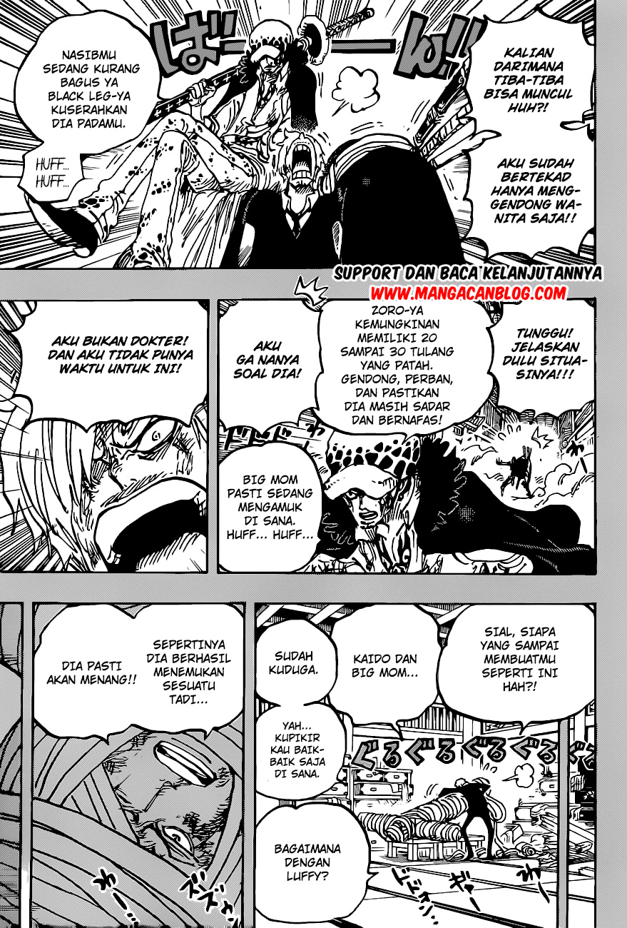 One Piece Chapter 1012 Halaman 9