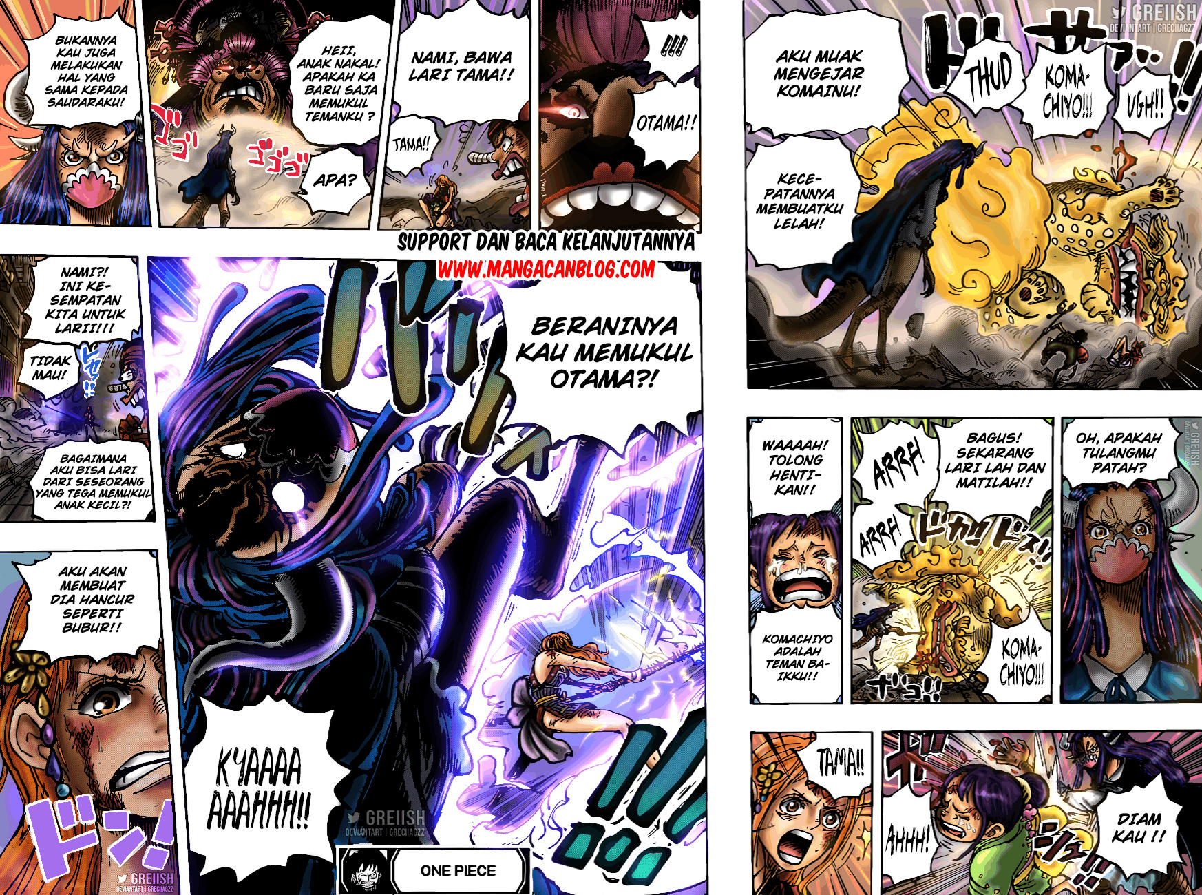 One Piece Chapter 1012 Halaman 14