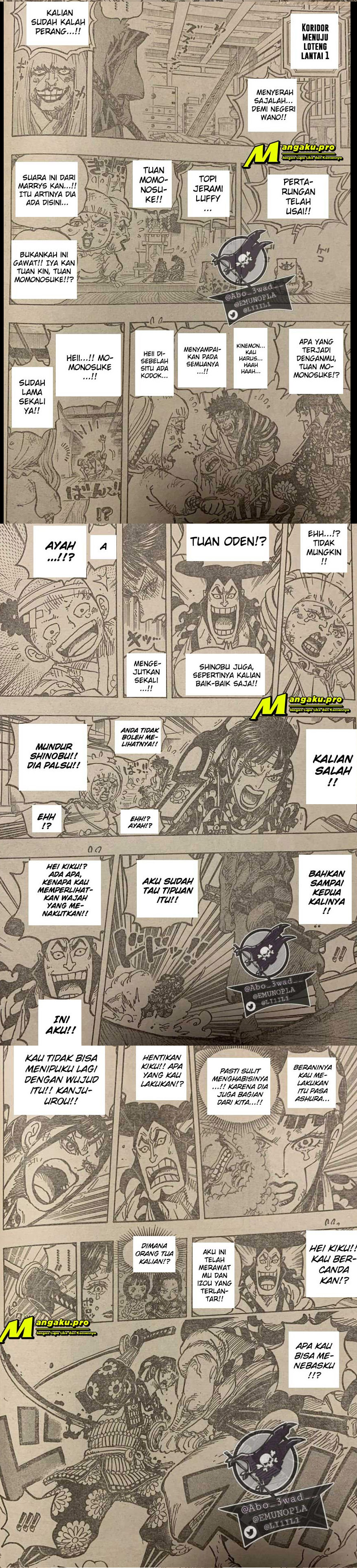 One Piece Chapter 1014 Halaman 5