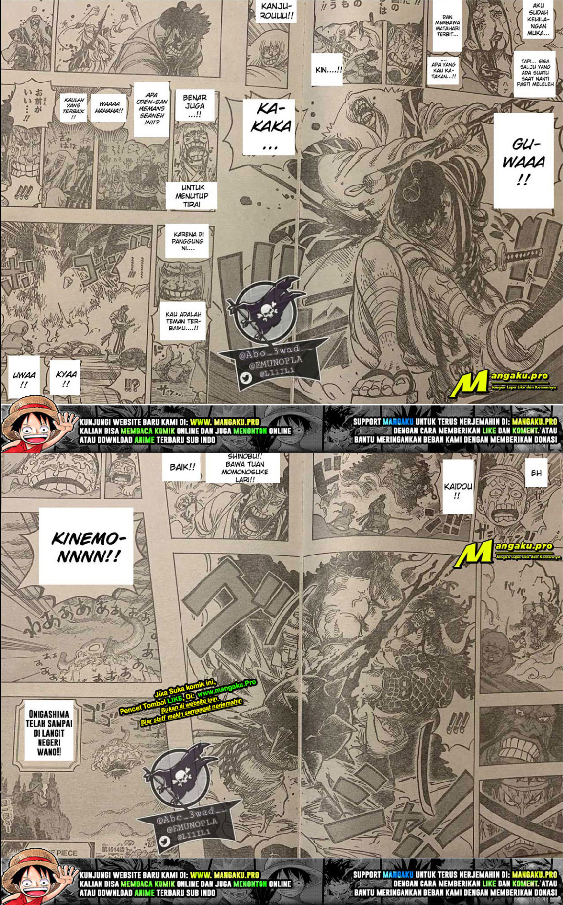 One Piece Chapter 1014 Halaman 7