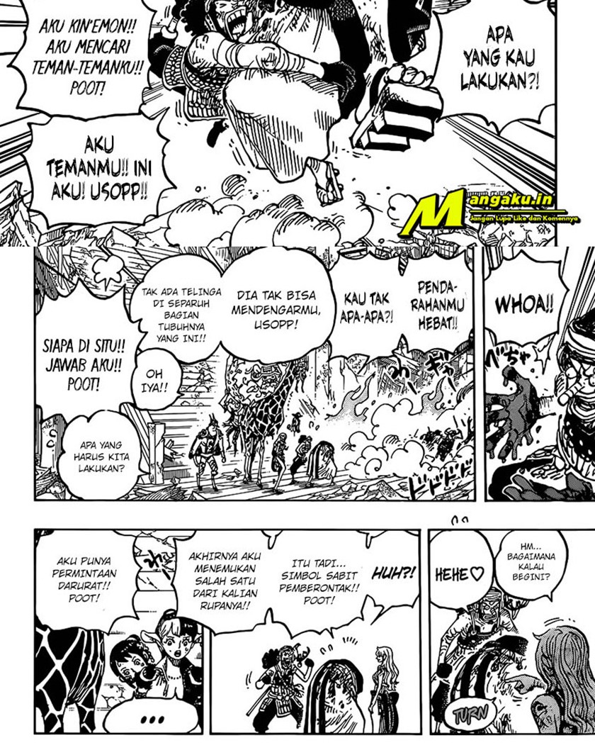 One Piece Chapter 1030 Halaman 6