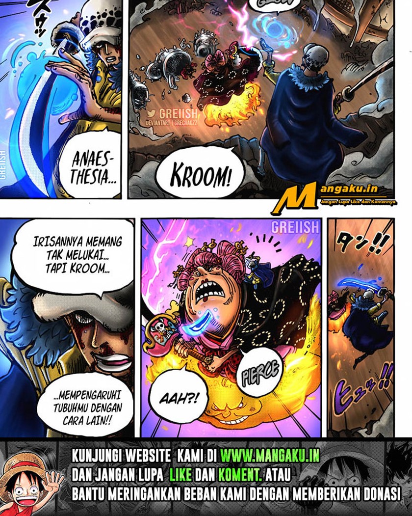 One Piece Chapter 1030 Halaman 17