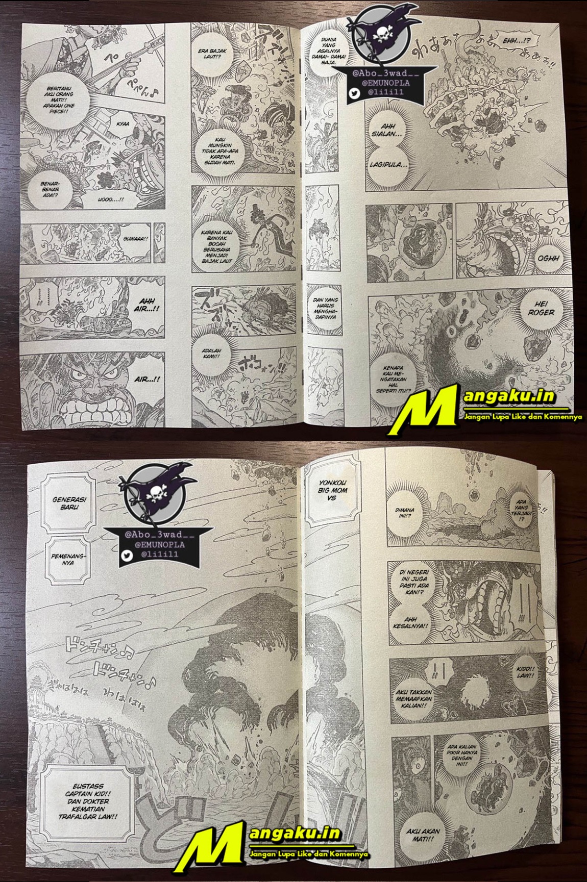 One Piece Chapter 1040 Halaman 5