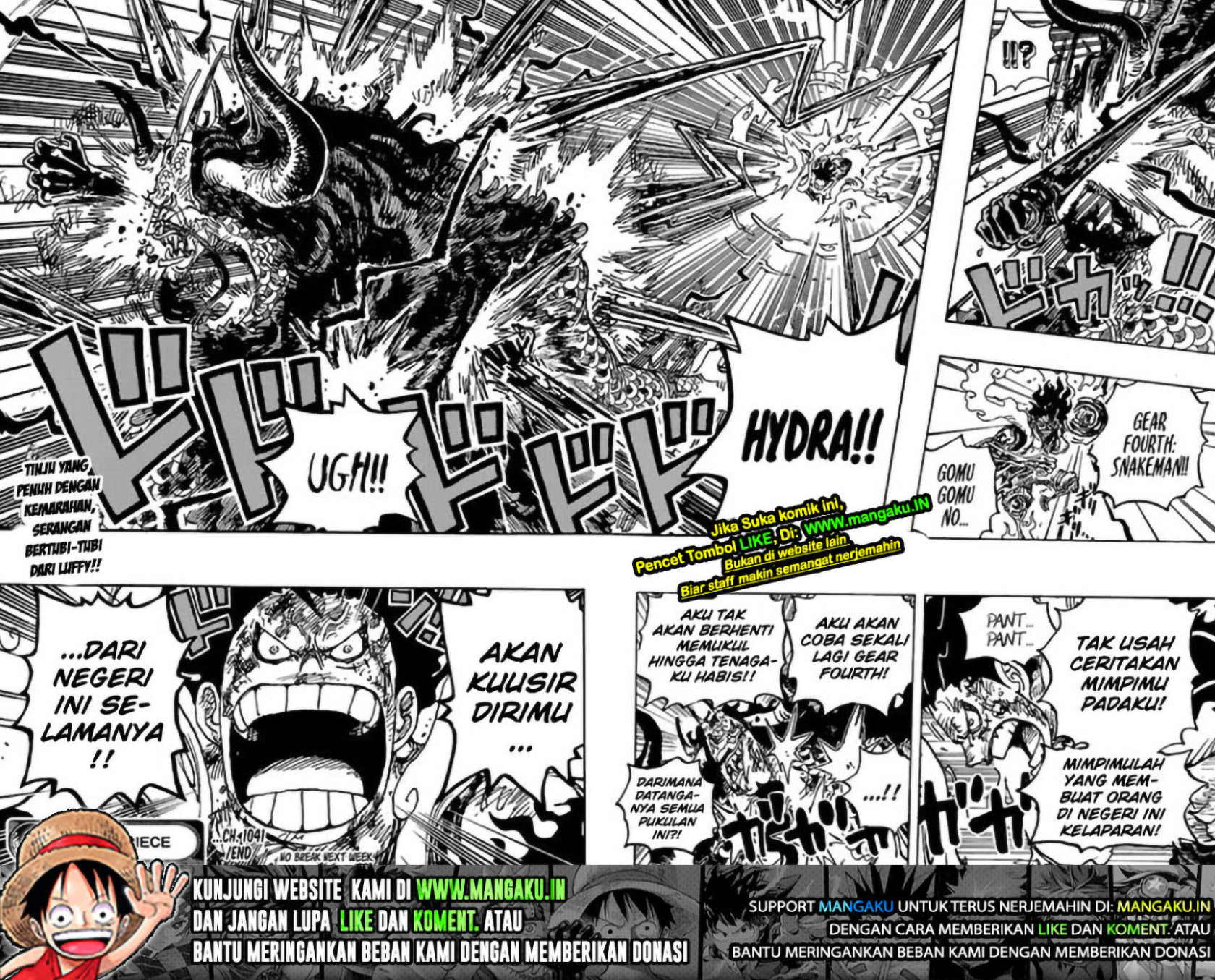 One Piece Chapter 1041 Halaman 19