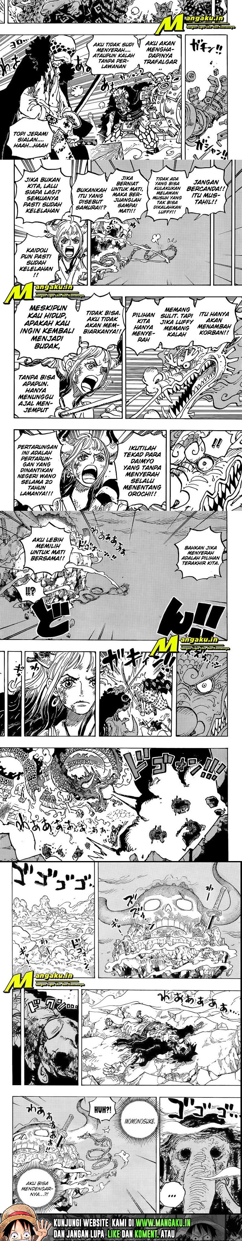 One Piece Chapter 1043 Halaman 6