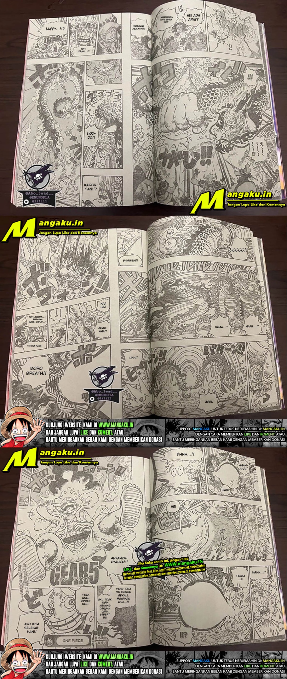 One Piece Chapter 1044 Halaman 5