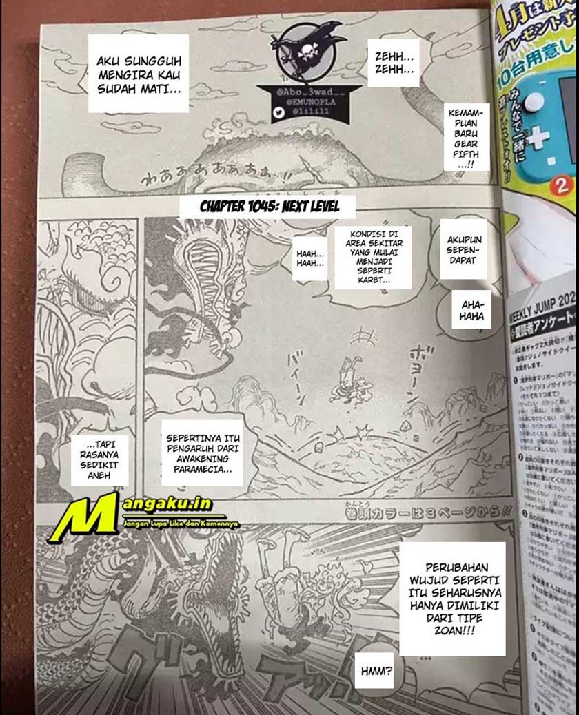 One Piece Chapter 1045 Halaman 4