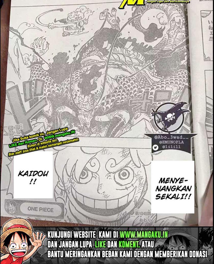 One Piece Chapter 1045 Halaman 20