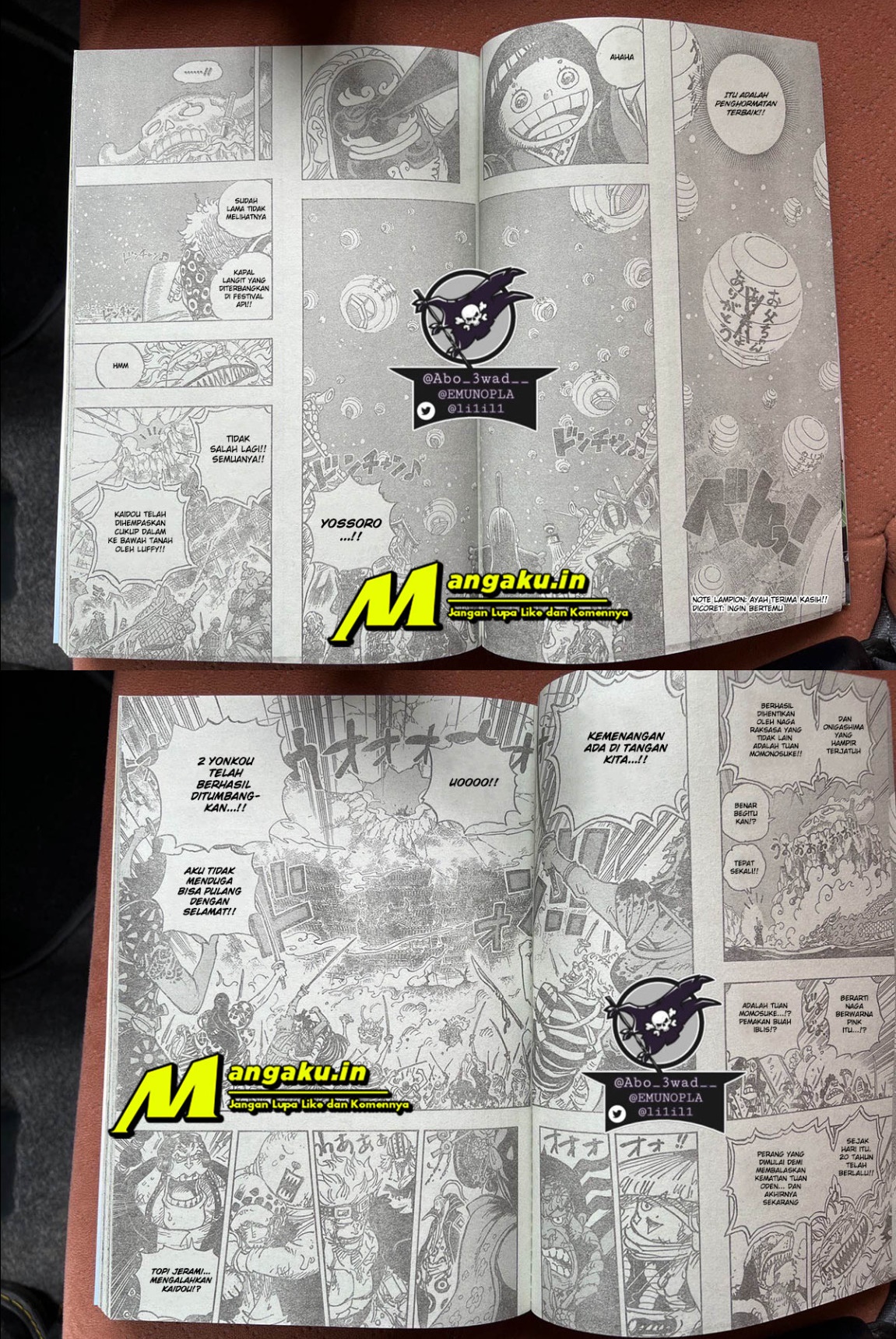 One Piece Chapter 1050 Halaman 2