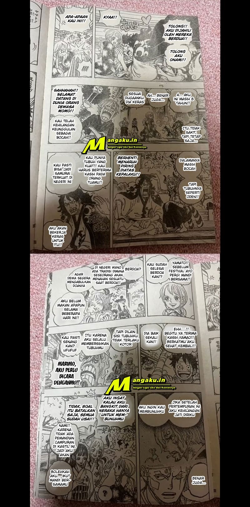 One Piece Chapter 1052 Halaman 6