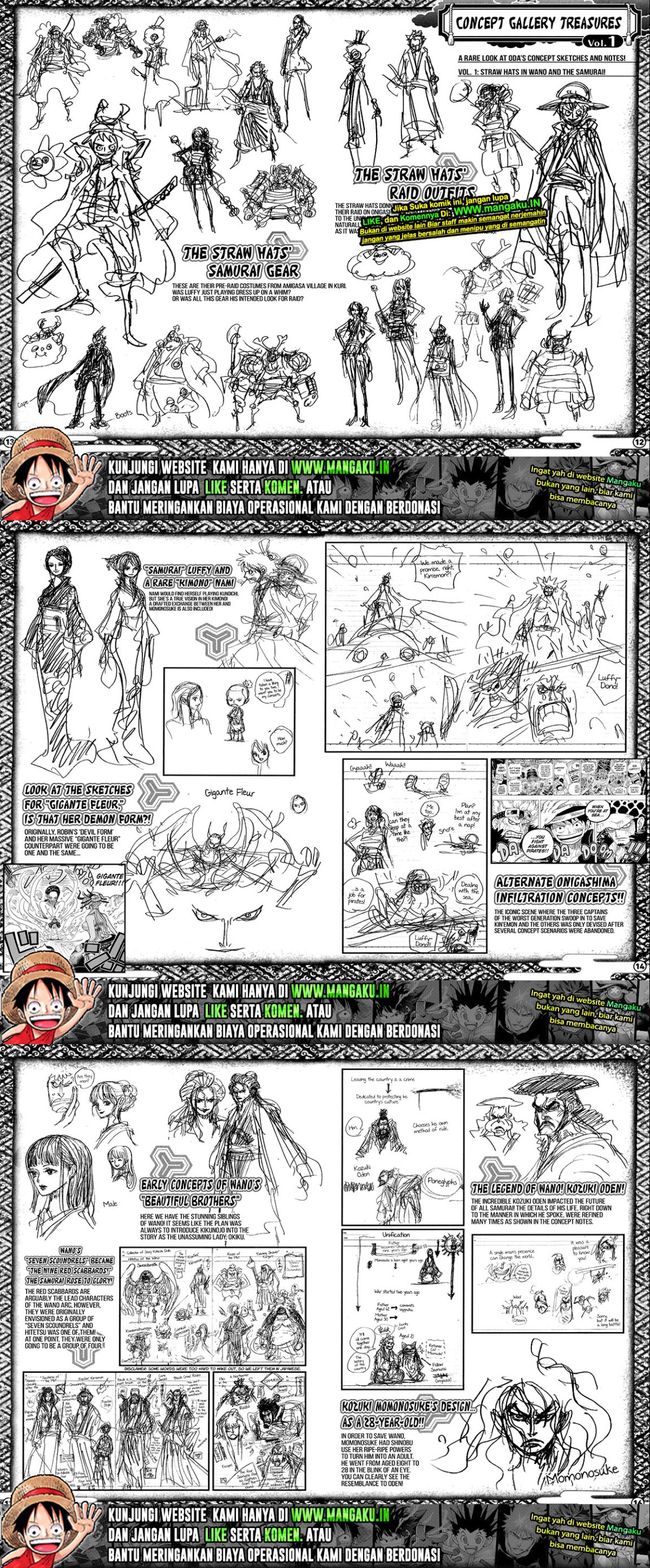 One Piece Chapter 1053.5 Halaman 4
