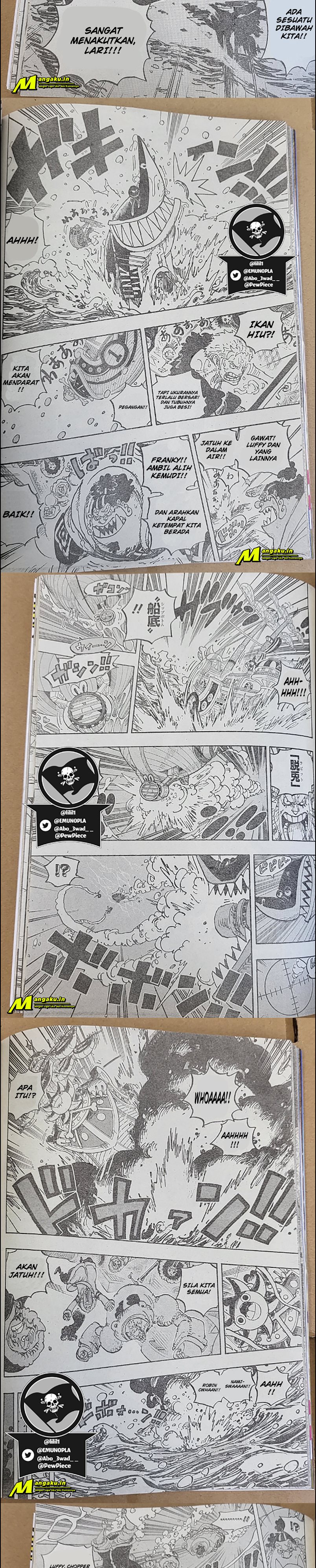 One Piece Chapter 1061 Halaman 2