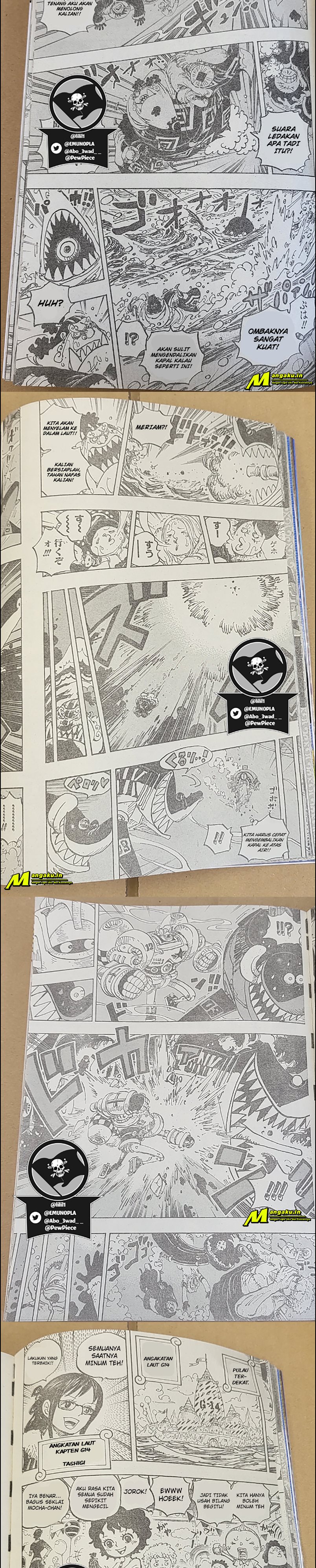One Piece Chapter 1061 Halaman 3