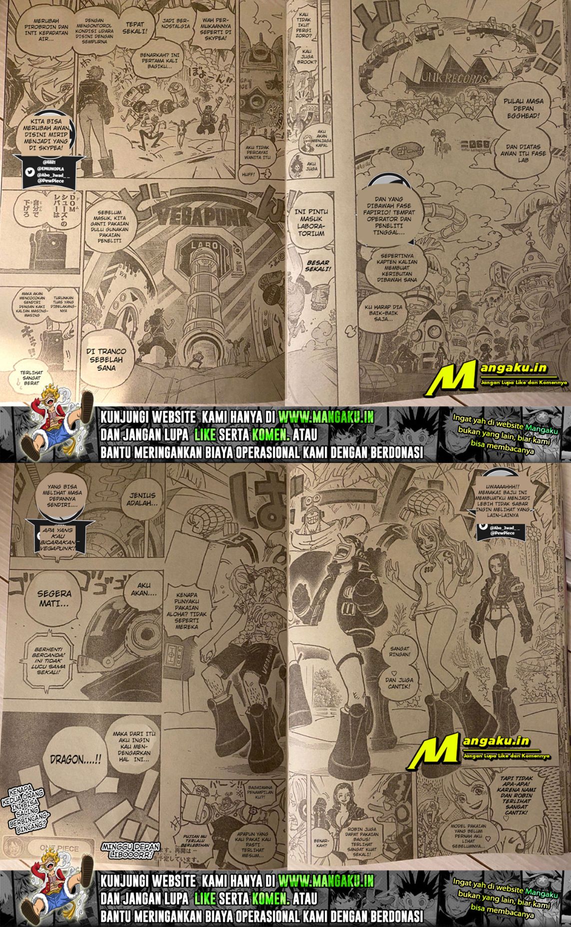One Piece Chapter 1064 Halaman 4