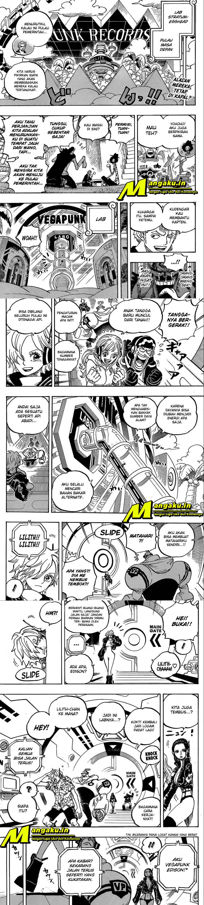 One Piece Chapter 1065 Halaman 3