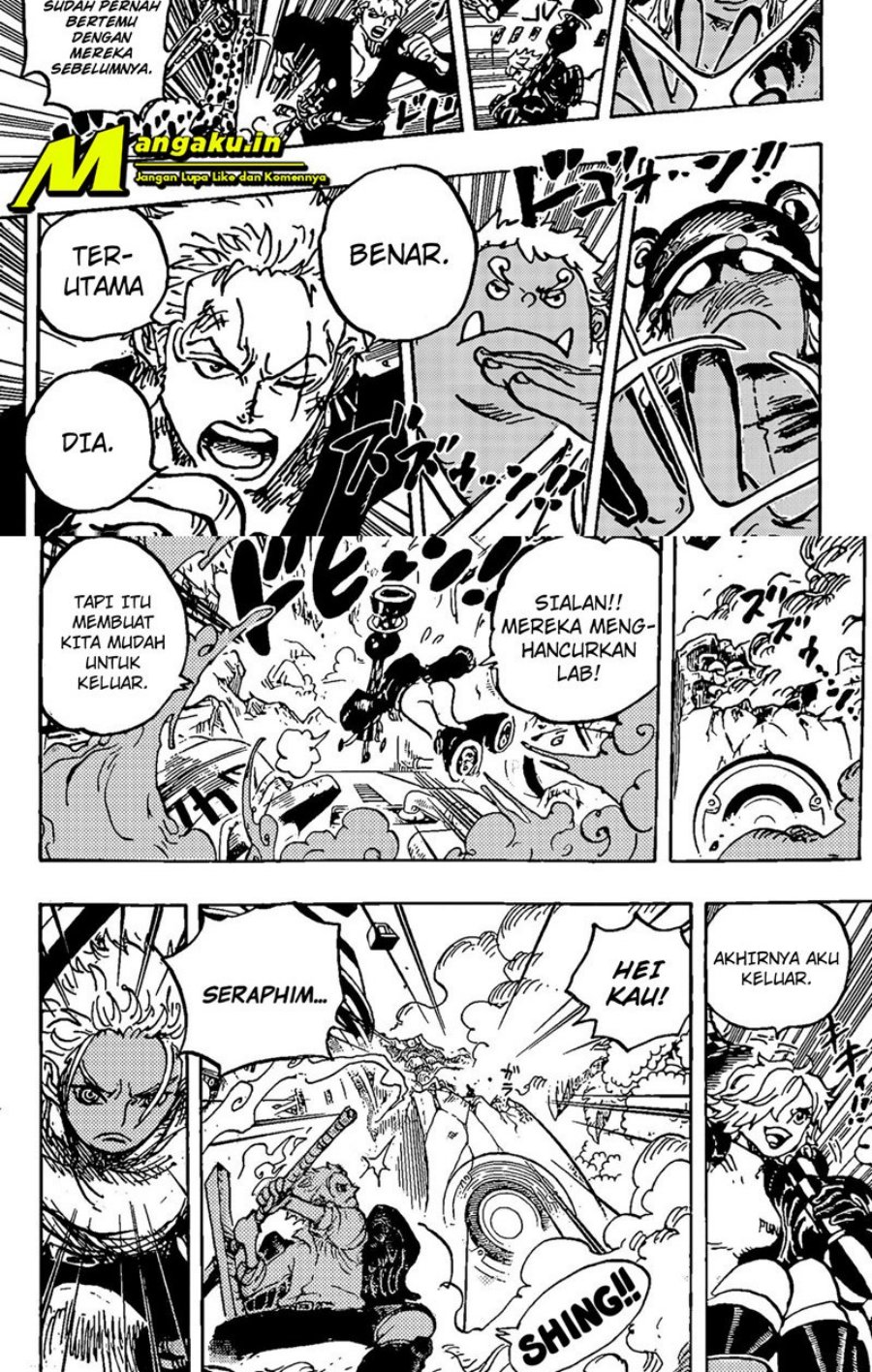One Piece Chapter 1073 Halaman 6