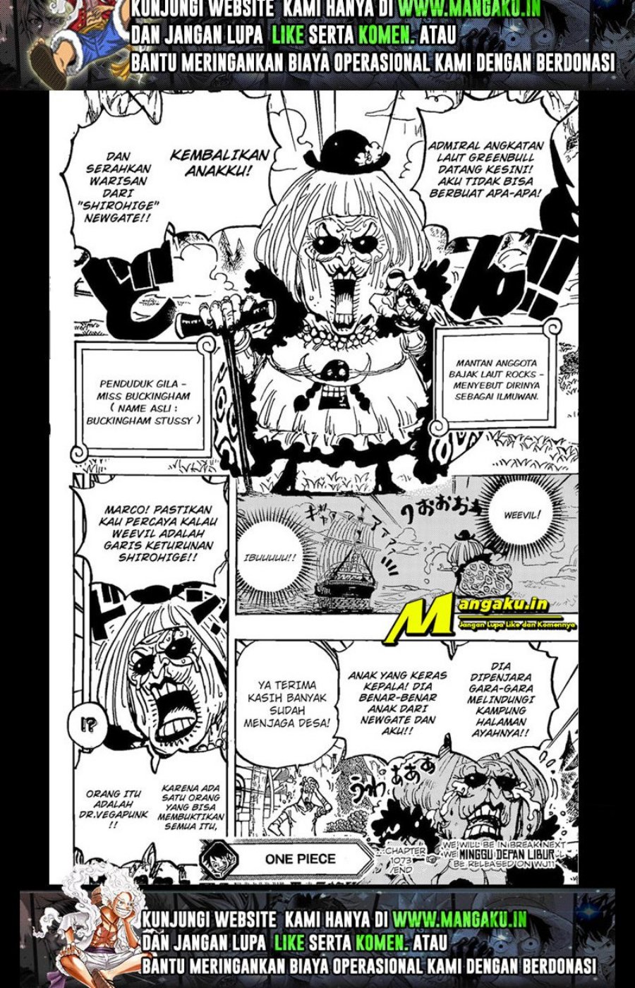 One Piece Chapter 1073 Halaman 15