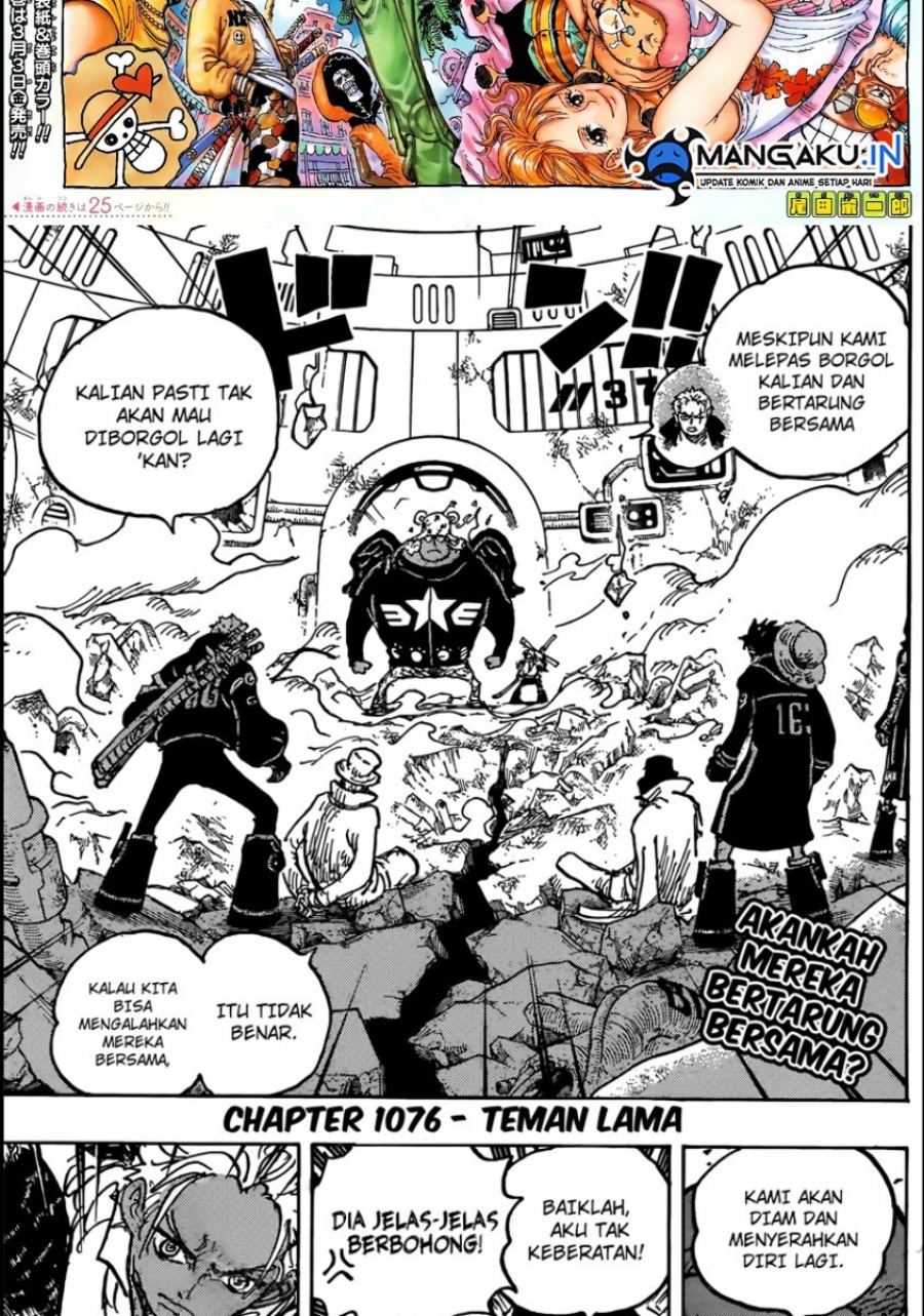 One Piece Chapter 1076 Halaman 3