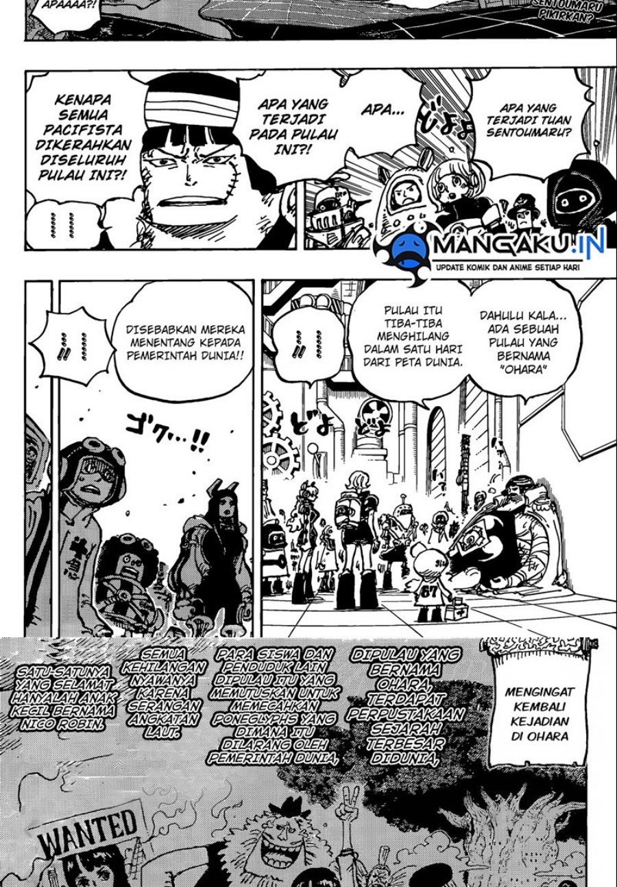 One Piece Chapter 1077 Halaman 3