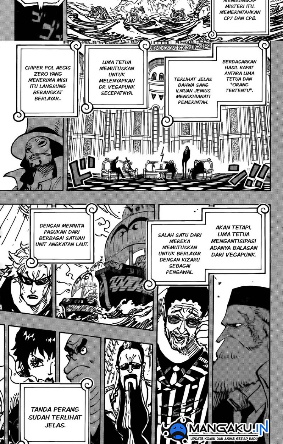 One Piece Chapter 1078 Halaman 11