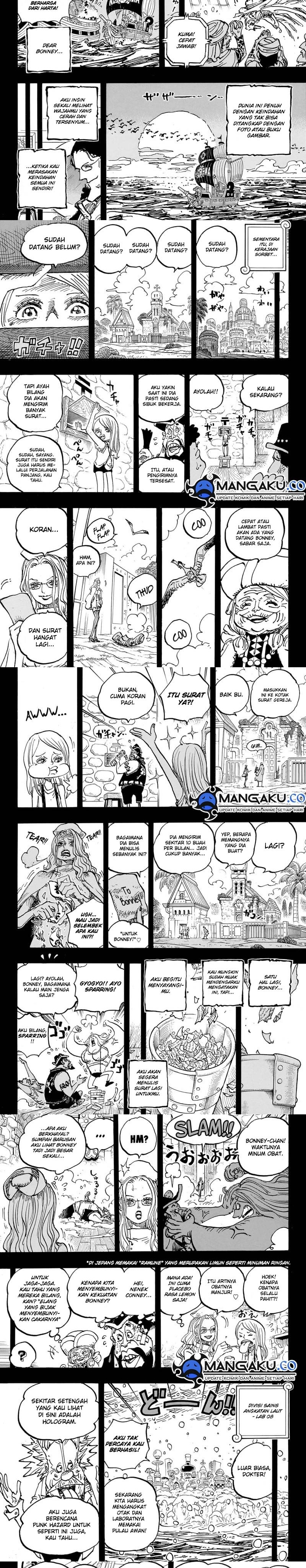 One Piece Chapter 1101 Halaman 4